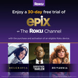 Premiere HD/4K/HDR Streaming Media Player, Simple Remote and Premium HDMI Cable