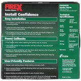 Hardwire Ionization Smoke Alarm with Front Battery Door