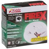 Hardwire Ionization Smoke Alarm with Front Battery Door
