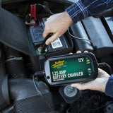 Plus High Efficiency 1.25 Amp Charger.