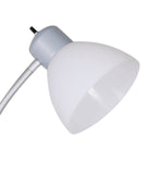 72'' Combo Floor Lamp with Adjustable Reading Lamp, Silver